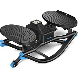 Merach 3D Motion Rocking Stepper w/ Resistance Bands $40 + Free S&H