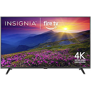 50" Insignia Class F50 Series LED 4K UHD Smart Fire TV $160 + Free S&H