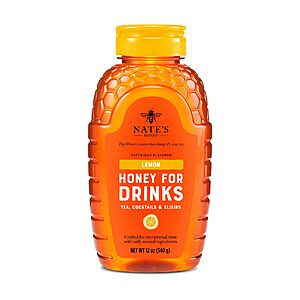 12-Ounce Nate's Lemon Honey Squeeze Bottle $5.70 w/ S&S