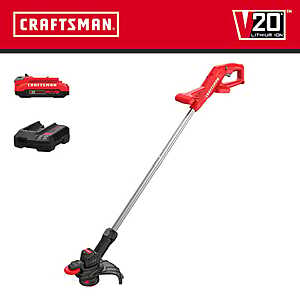 10" Craftsman 20V Cordless String Trimmer w/ 2.0Ah Battery & Charger $49 + Free Pickup