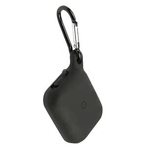 onn. AirPods 2nd Generation Water Resistant Case w/ Carabiner (Black) $1