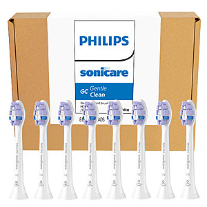 Costco Members: 8-Pk Philips Sonicare Gentle Clean Replacement Toothbrush Heads $48