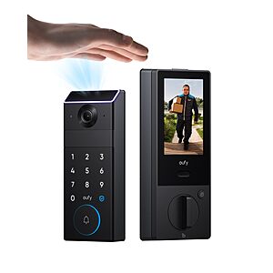Prime Members: eufy Security Smart Lock FamiLock S3 Max with Palm Vein Recognition $280 & More + Free Shipping