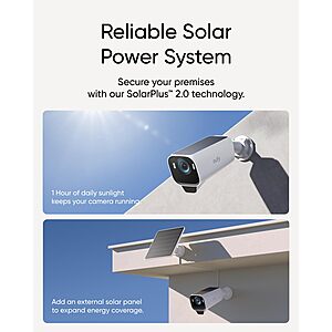 eufy Security eufyCam S3 Pro 4-Cam Wireless Solar Outdoor Camera Kit w/ HomeBase S380 $499.99 & More + FS $500