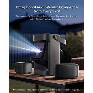 Prime Members: Anker Nebula P1i Portable Projector by soundcore, Flippable Design, 1080P FHD, 380 ANSI Lumens $279 + Free Shipping