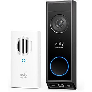 Prime Members: eufy Security FHD Video Doorbell E340 w/ No Subscription (Wired/Wireless) $100 & More + Free Shipping