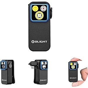 Prime Members: OLIGHT Oclip Pro EDC Clip-On Flashlights $30 + Free Shipping w/ Prime or orders $35+