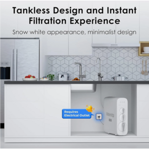 Waterdrop G3P600 8-Stage 2:1 600 GPD Tankless Reverse Osmosis System + Replacement Filter $427 + Free Shipping