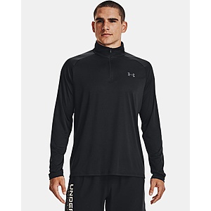 Under Armour UA Velocity 2.0 Men's ¼ Zip Top (BlacK/Pitch Gray) $18.43 + Free Shipping on $50+