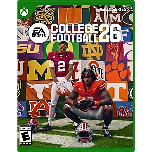 EA SPORTS College Football 26 (Xbox Series X) $15 + Free S&H w/ Prime or $35+
