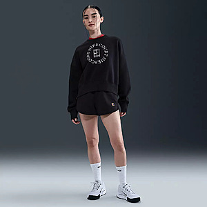 Nike Women's NikeCourt Heritage Phoenix Over-Oversized Sweatshirt $21 + Free S&H on $49+