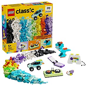 510-Pc LEGO Classic Cool Creative Box Building Toy $21 + Free Pickup