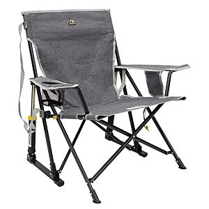 $56.00: GCI Outdoors Kickback Rocker Outdoor Rocking Chair with Beverage Holder