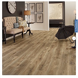 Mohawk Home 12mm Waterproof Laminate Flooring Plank 18.89 sq ft