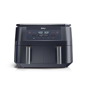 Ninja Foodi 6-Quart 2-Basket Air Fryer (Gray) $99.99 + Free Shipping