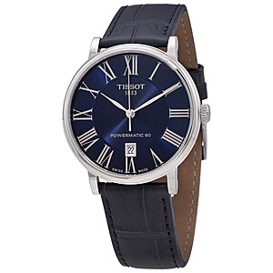 Tissot Carson Automatic Blue Dial Men's Watch $270
