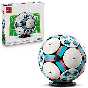 Walmart+ Members: LEGO Editions Soccer Ball Building Set (43019) $95.00 + Free Shipping