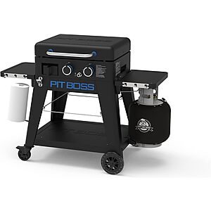 Pit Boss 2-Burner 26,000 BTU Portable Gas Griddle (421 sq in)