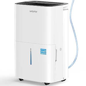 $159.99: Waykar 80 Pint Dehumidifier for Home & Basements, DOE 25 Pint Up to 5000 Sq. Ft, Energy Star