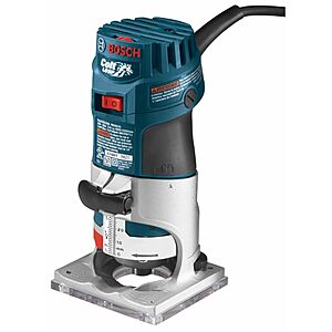 $79.00: Bosch PR20EVS Colt 1.0 HP Variable-Speed Palm Router, 5.6 Amp Motor, 1/4" Collet