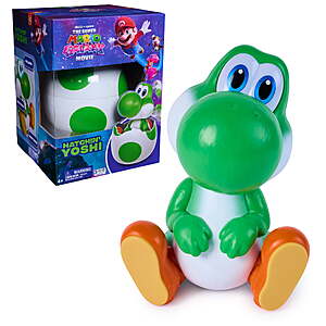 Super Mario Galaxy Hatchin' Yoshi Interactive Figure