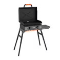 $187.00: Blackstone Adventure Ready Outdoor Griddle, 2-Burner 22" Propane Flat Top Grill with Hood and Stand, Gray