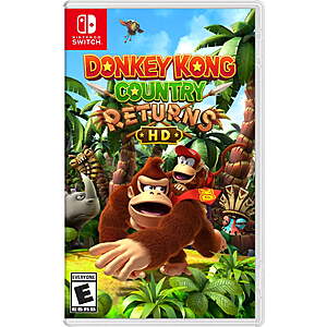 Donkey Kong Country Returns HD (Switch, Physical)