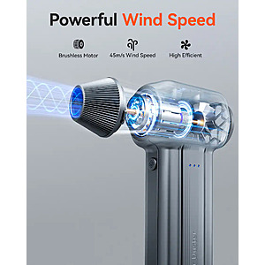 WOLFBOX DF60 Cordless Rechargeable Electric Air Duster
