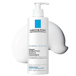 [SnS, AC] $13.48* | 13.52-Oz La Roche-Posay Toleriane Hydrating Gentle Face Cleanser at Amazon