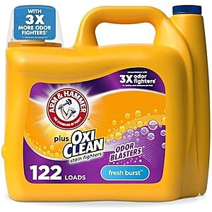 [SnS, AC] $9.99* | 158.6-Oz Arm & Hammer Plus OxiClean Liquid Laundry Detergent at Amazon