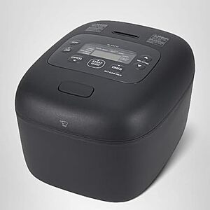 $159.99 | Zojirushi NL-EAC10BA Micom Rice Cooker & Warmer 5.5 Cups, Black at Amazon