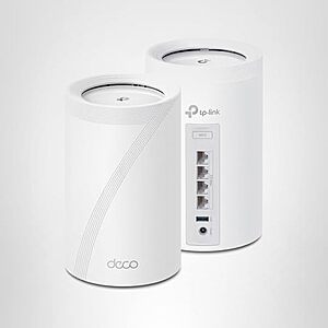 TP-Link Deco BE63 Wi‑Fi 7 Tri‑Band Mesh System (2‑Pack)
