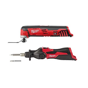 Milwaukee M12 12-Volt Lithium-Ion Cordless Oscillating Multi-Tool with M12 12-Volt Lithium-Ion Cordless Soldering Iron $129