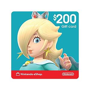 Nintendo eShop $200 Digital Gift Card (Email Delivery)
