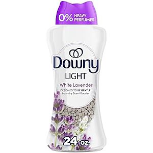[SnS, AC] $25.99 | 4 × 24-Oz Downy Light Laundry Scent Booster Beads (White Lavender) ($6.50 each) at Amazon