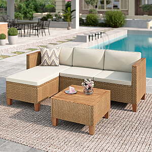 MF Studio 3-Piece Patio Furniture Conversation Set $235.99 + Free S&H at Walmart