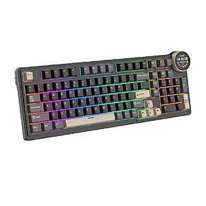 RK Royal Kludge N99 Tri-Mode Hot-Swap Mechanical Keyboard