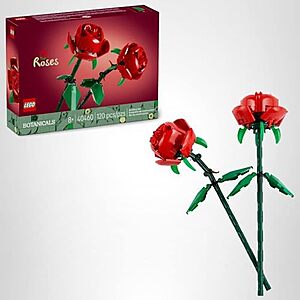 $8.79* | 120-Pc LEGO Botanicals Roses Building Set at Amazon