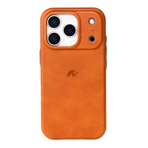 Bullstrap Full‑Grain Leather MagSafe Case for iPhone 17 Pro/Pro Max