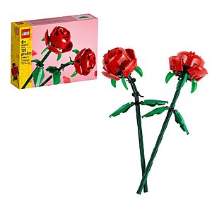 120-Piece Lego Botanical Roses Building Set  $8.79 + Free Shipping w/ Prime or on $35+