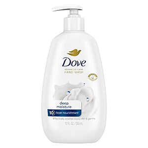Circle 360 members: $5 Target GC + 4xDove Beauty Advanced Care Hand Wash 12 fl oz $10.56