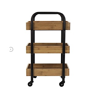 Oceanstar 3-tier Storage Cart $59.99 free shipping Costco.com