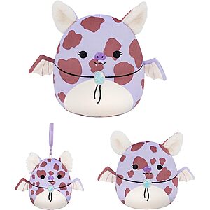 3-Piece Squishmallows Plush Toys (Cowgirl Fruit Bat) $5.49 + Free Shipping w/ Prime or on $35+