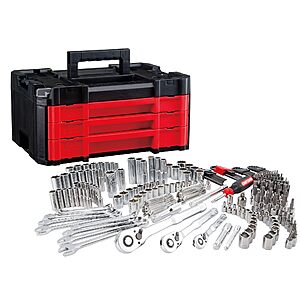 $149 - Craftsman 262-Piece Mechanic Tool Set with 3-Drawer VERSASTACK Box, SAE and Metric Socket Set