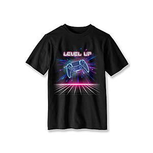 $3.50: Wonder Nation Boys' & Big Boys' Short Sleeve Graphic T-Shirt (Many Various Colors/Sizes)
