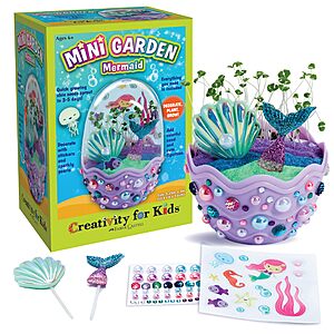 Creativity for Kids Mini Garden Terrarium Kit (Mermaid) $5.27 + Free Shipping w/ Prime or on $35+