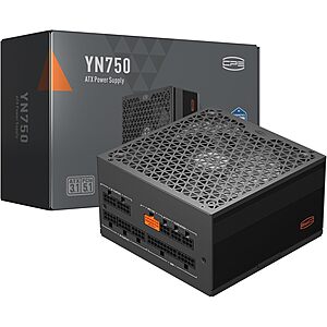 750W PCCOOLER CPS YN750 80 Plus Gold PCIe 5.1 & ATX 3.1 Fully Modular PSU (Black) $60.79 + Free Shipping