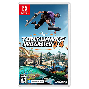 Tony Hawk's Pro Skater 3 + 4 (Nintendo Switch) $22.08 + Free S/H @ eBay