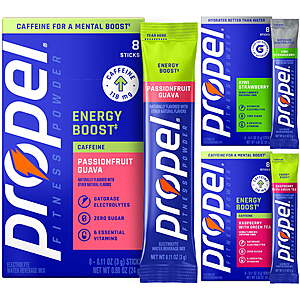 $9.18: Propel Energy Bundle (8 powder sticks)