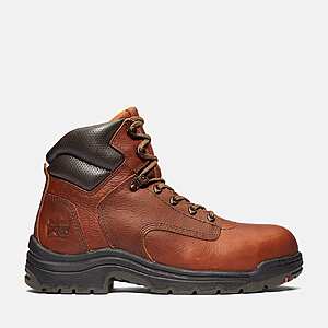 Timberland Men's TiTAN 6" Alloy Toe Work Boot (Extra Wide) $39.99 + $7 Shipping or free shipping on $75
